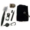 Golf Accessories Gift Set Golf Towel Golf Club Brush , Sharpener ,Divot Repair Tool ,ball alignment kit